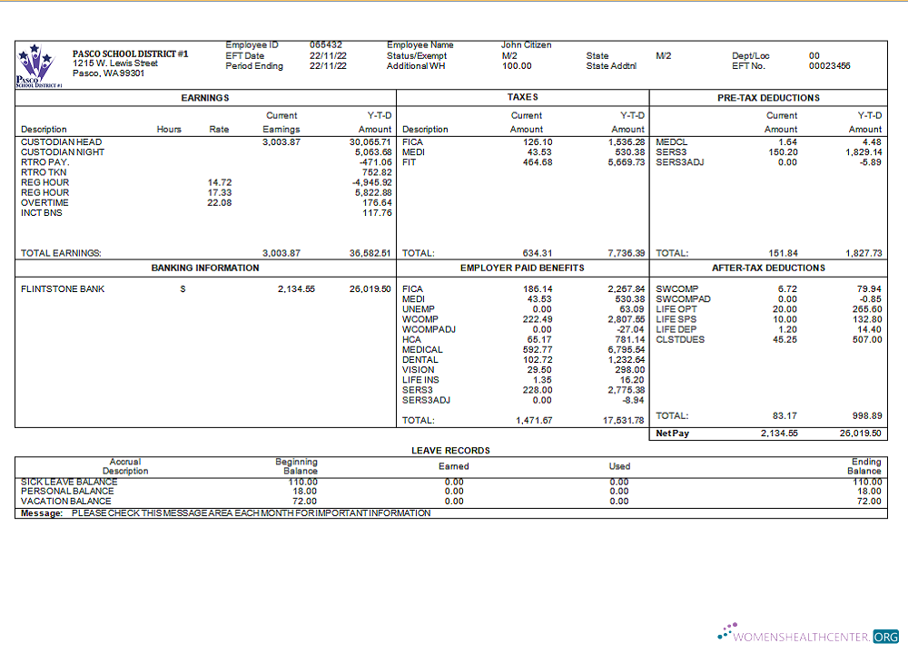 Download USA school employee sheet template in Word and PDF format Photoshop template